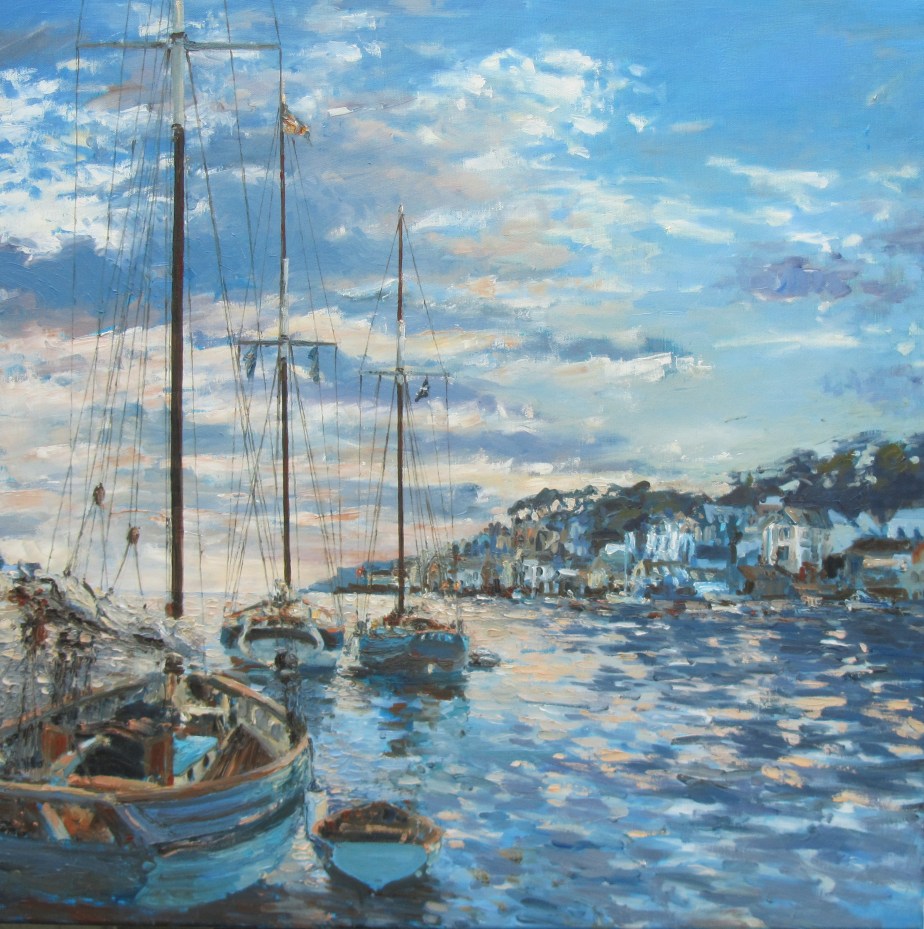 Evening, Pilot Cutters - 70cm x 70cm1