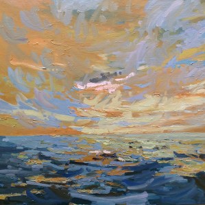 'Dancing sky' - 60cm x 60cm