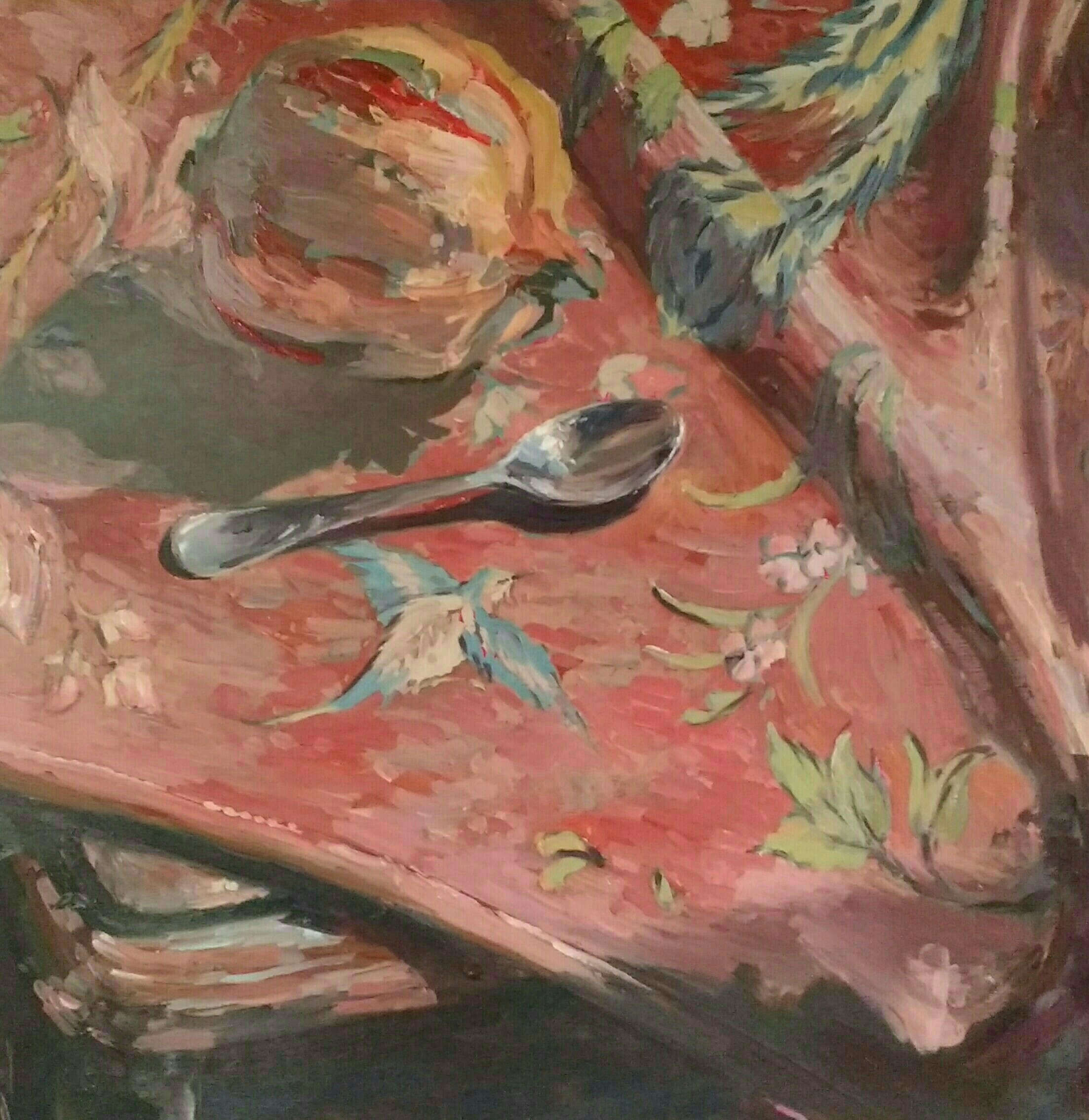 Pomegranite - 40cm x 40cm