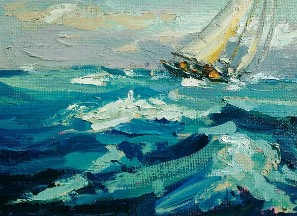 Wind and salt - 12.5cm x 18cm